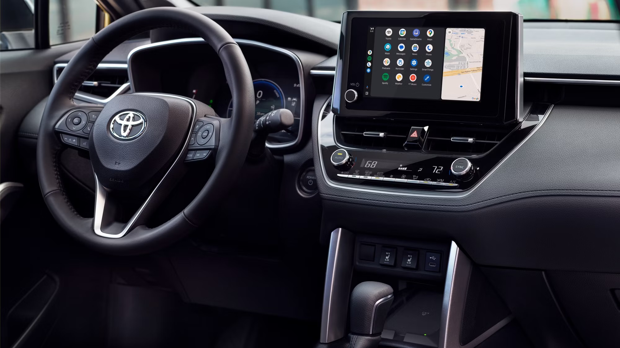 2025 Toyota Corolla Cross Hybrid Dashboard