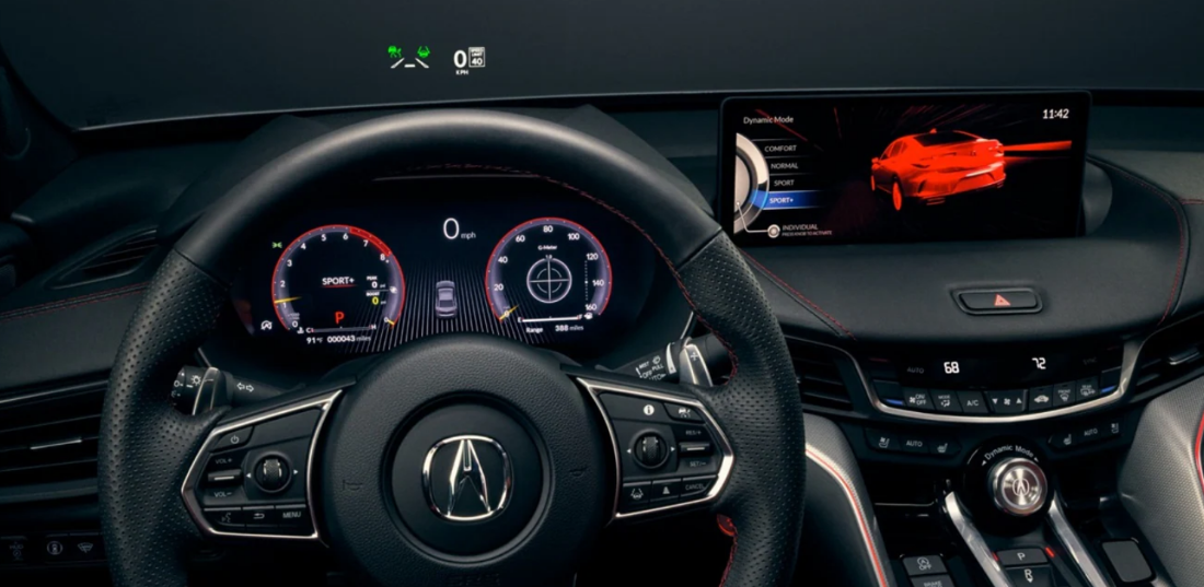 2025 Acura TLX Dashboard