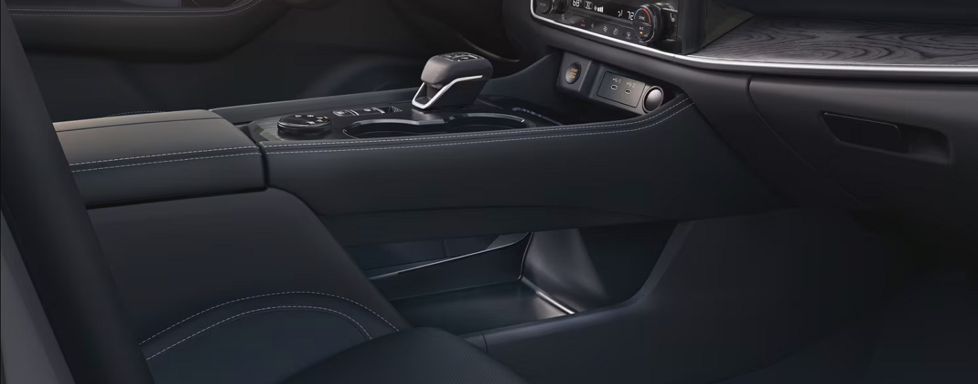 2025 Nissan Rogue Center Console Storage Space