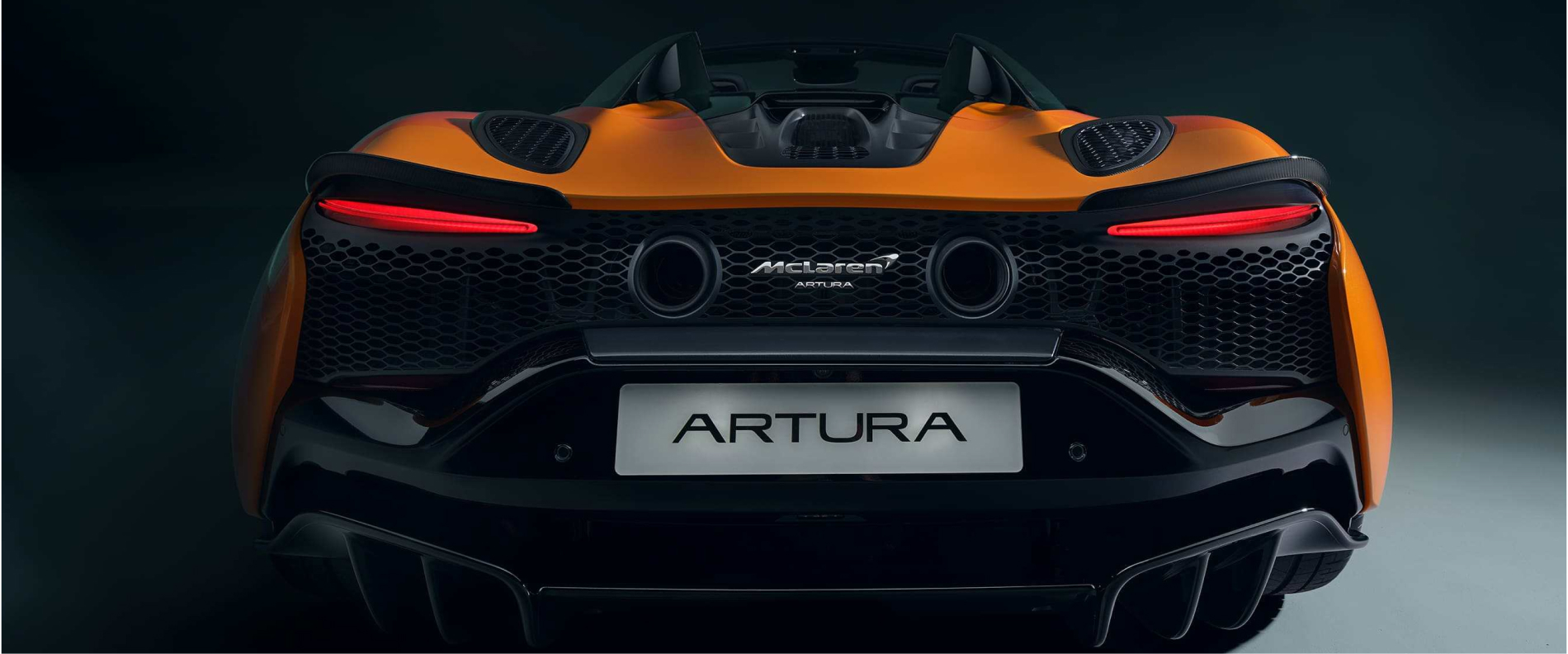 McLaren rear profile