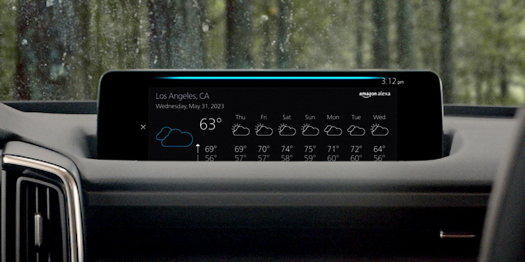 2025 MAZDA CX-50 Touchscreen Display