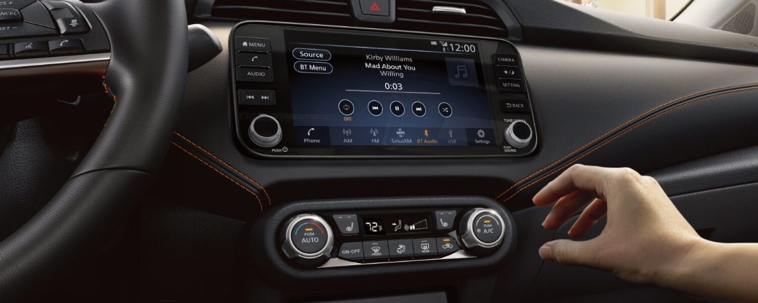 2025 Nissan Versa Touchscreen