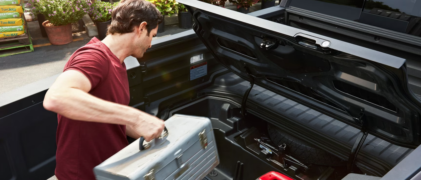 2025 Honda Ridgeline TrailSport Storage Space