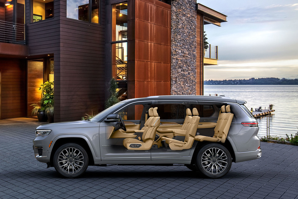 2025 Jeep Grand Cherokee L Seating Capacity