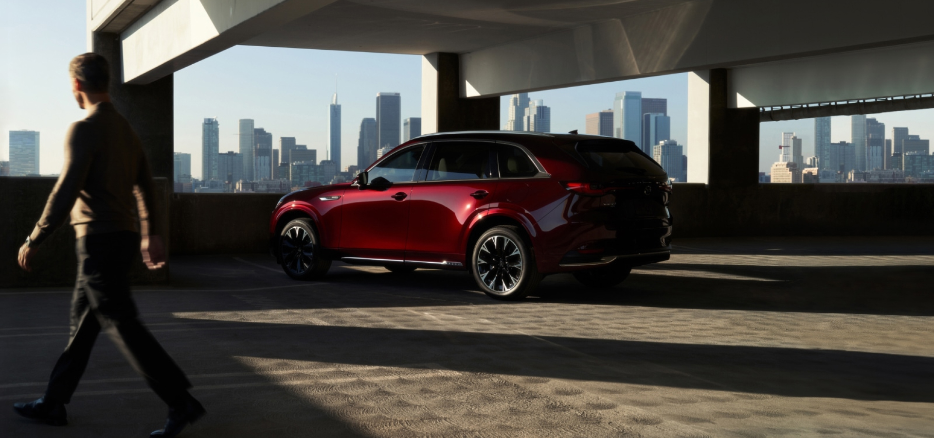 Mazda CX90 in parking lot