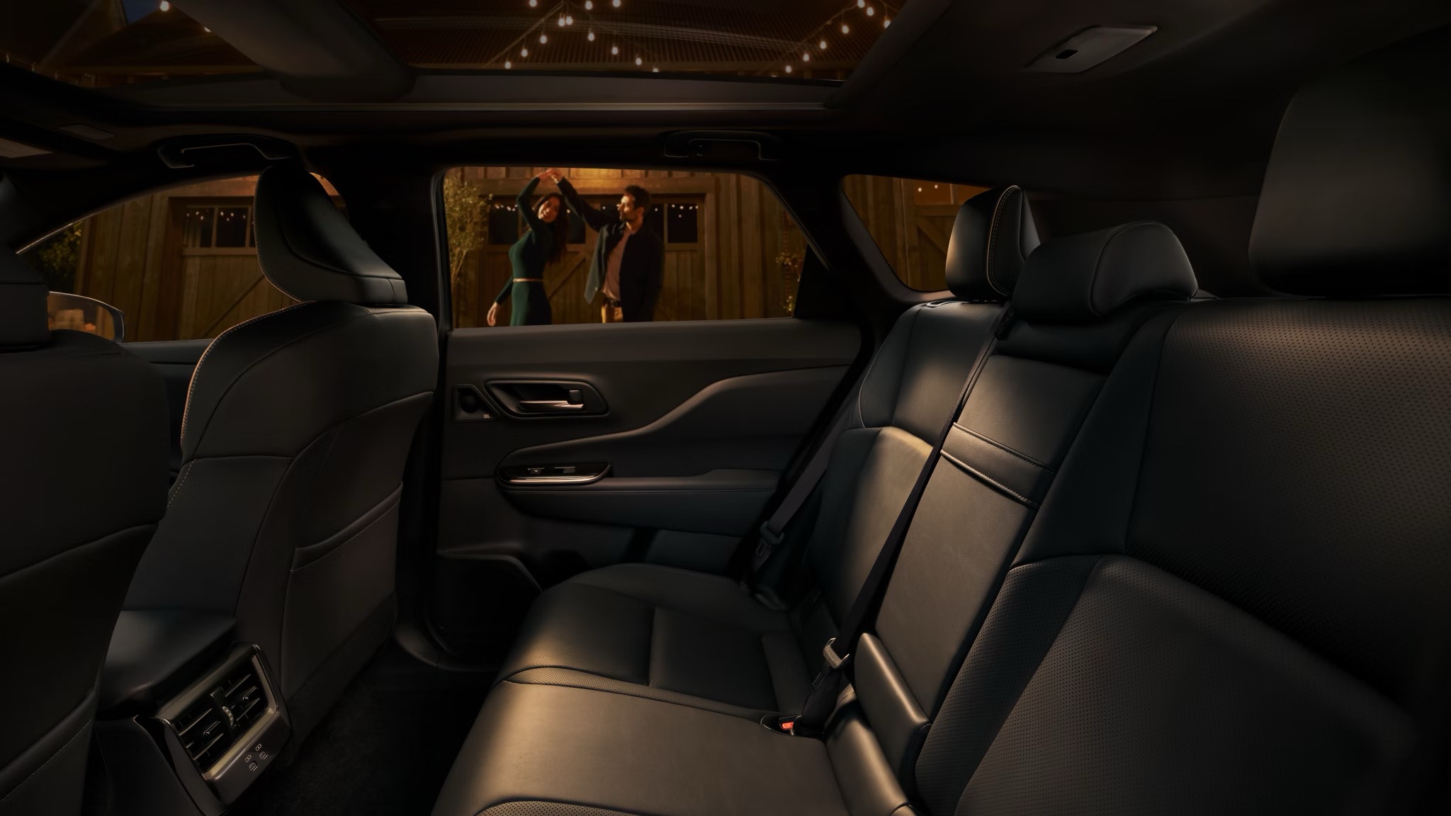 Rear Interior Seating of 2025 Toyota Crown Signia 