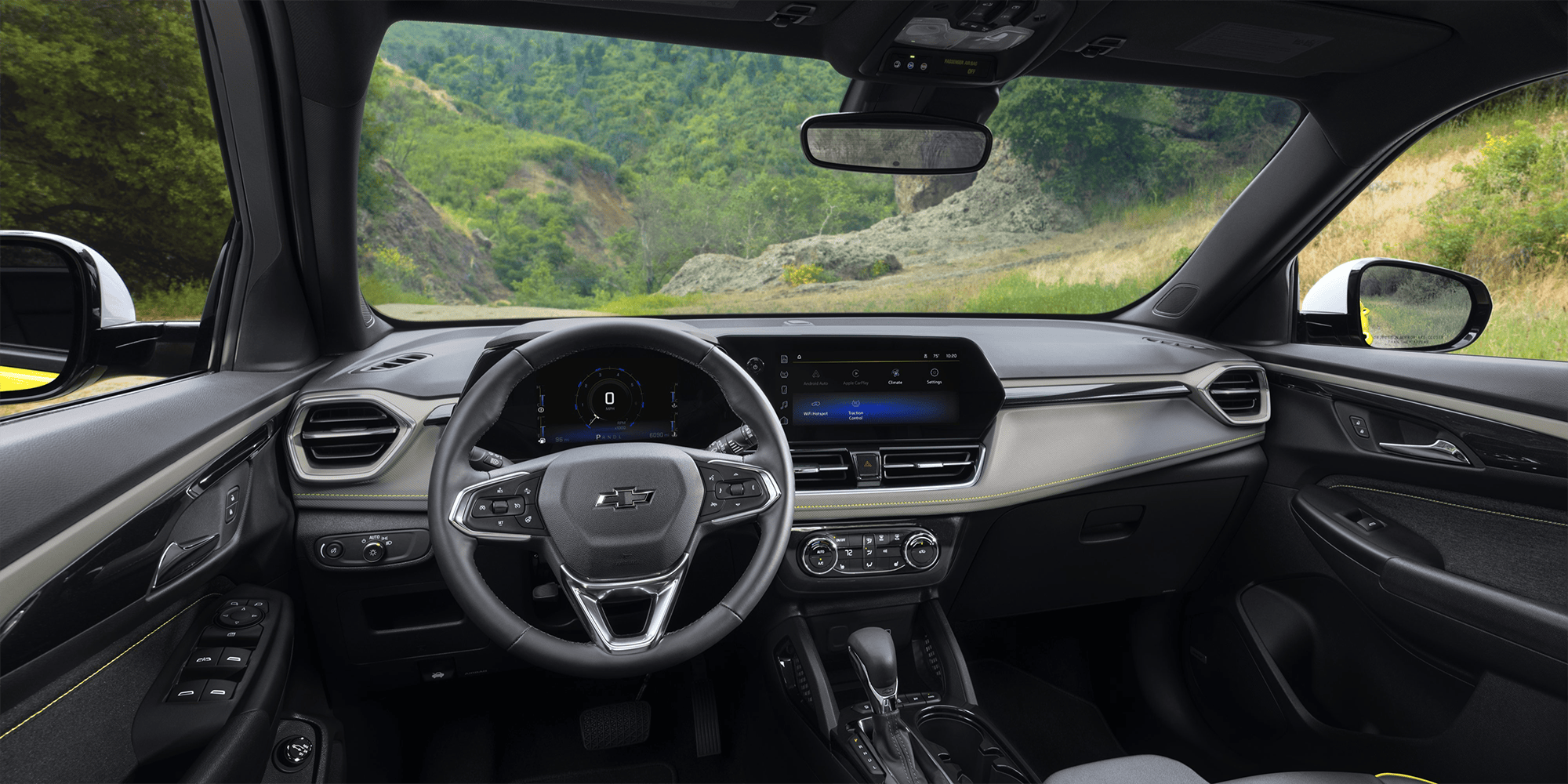 Nada le falta al interior del Trailblazer 2025 para complacerte.