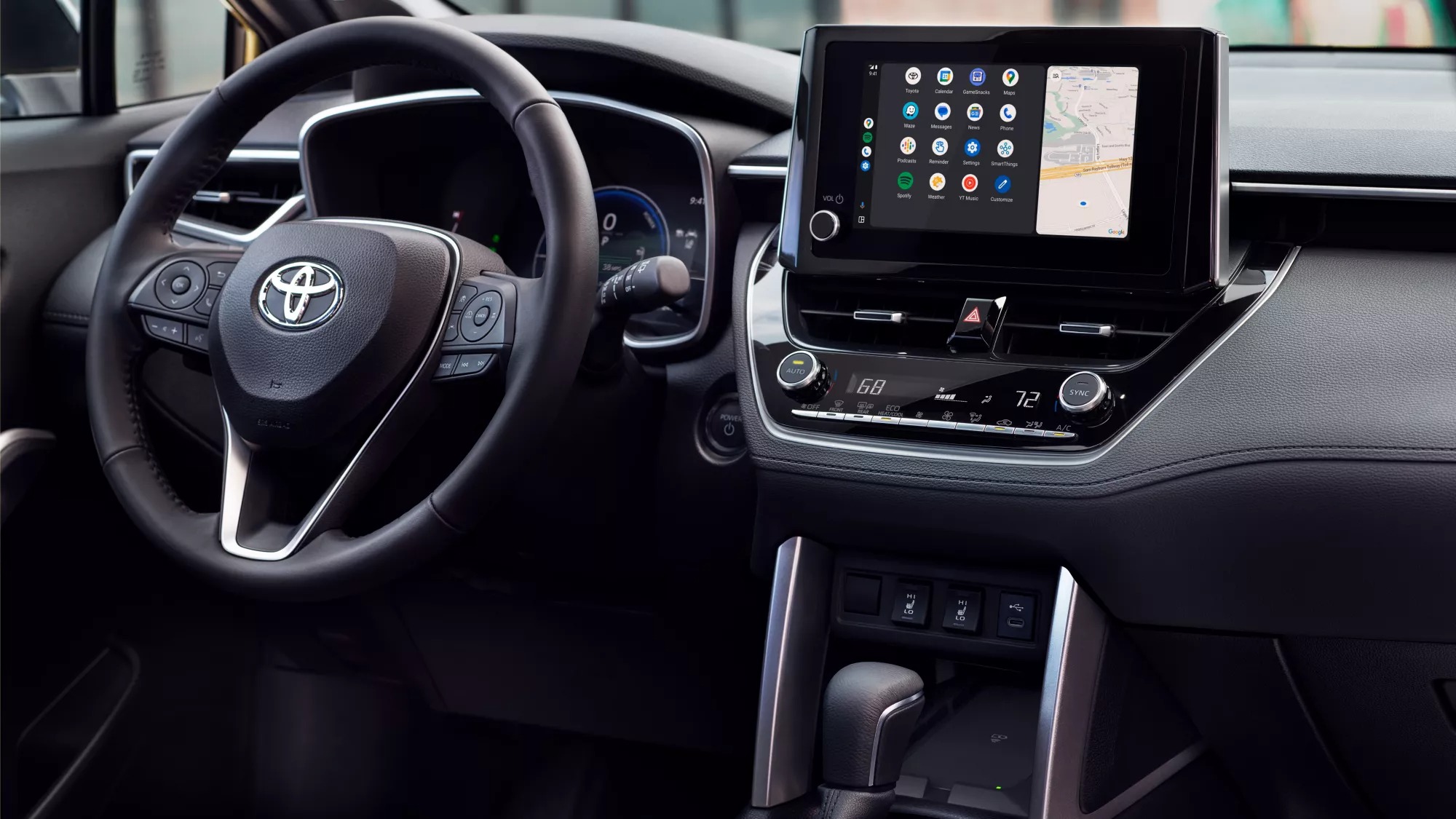 2025 Toyota Corolla Cross Front Dashboard