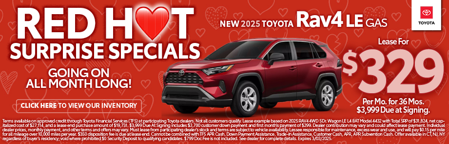 New Car Specials