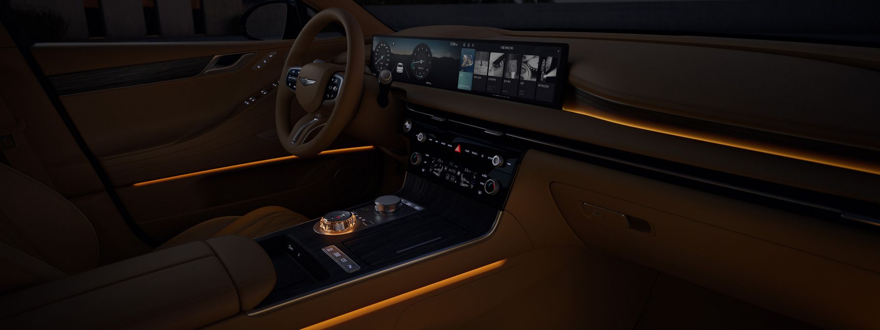 2025 Genesis G80 Dashboard