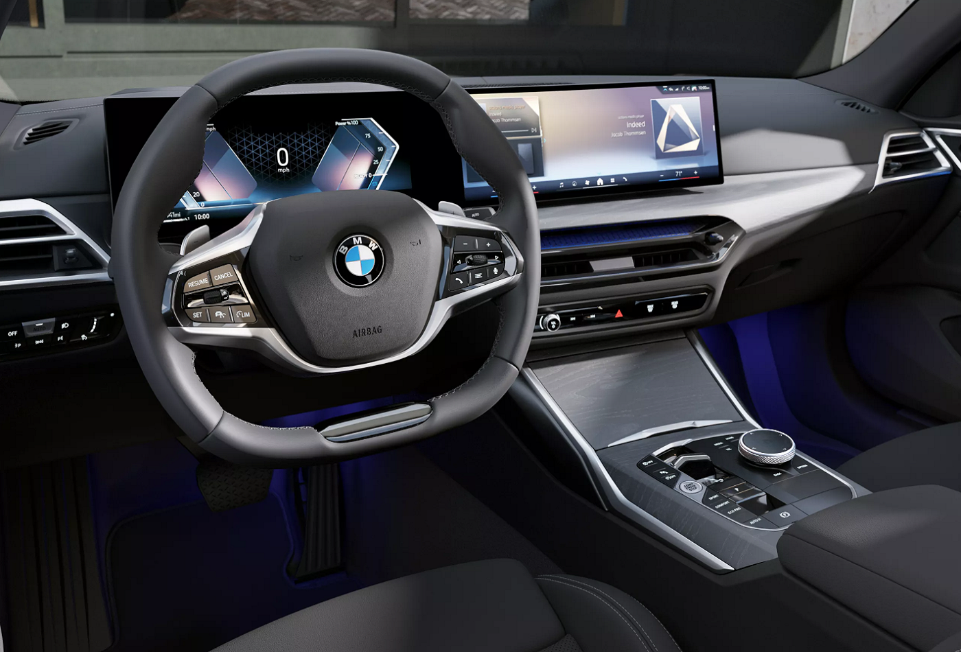 2025 BMW 4 Series Coupe Front Cabin