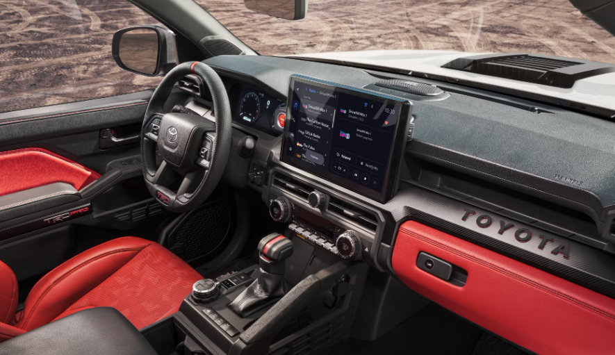 2025 Tacoma Dashboard