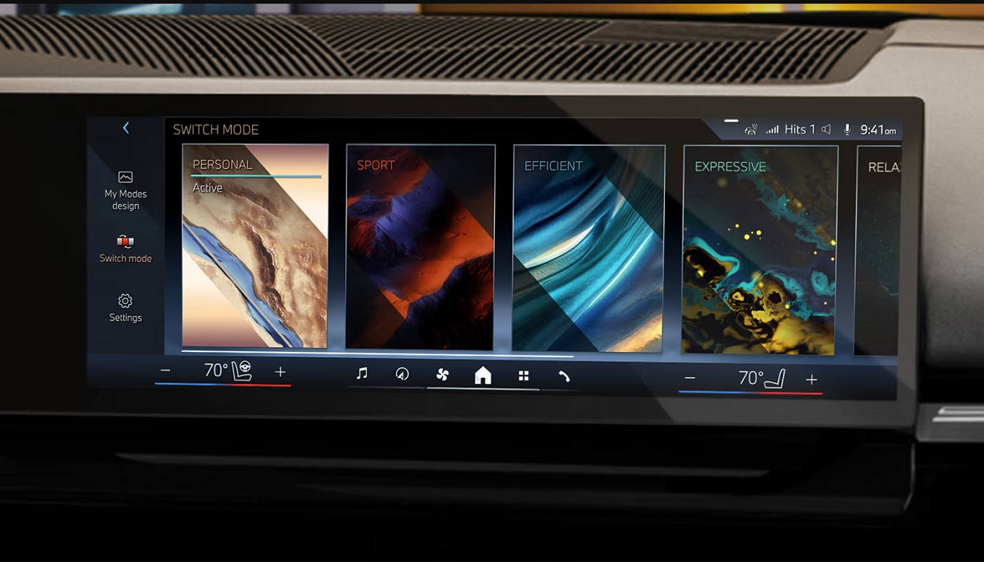 2025 BMW 5 Series Sedan Touchscreen