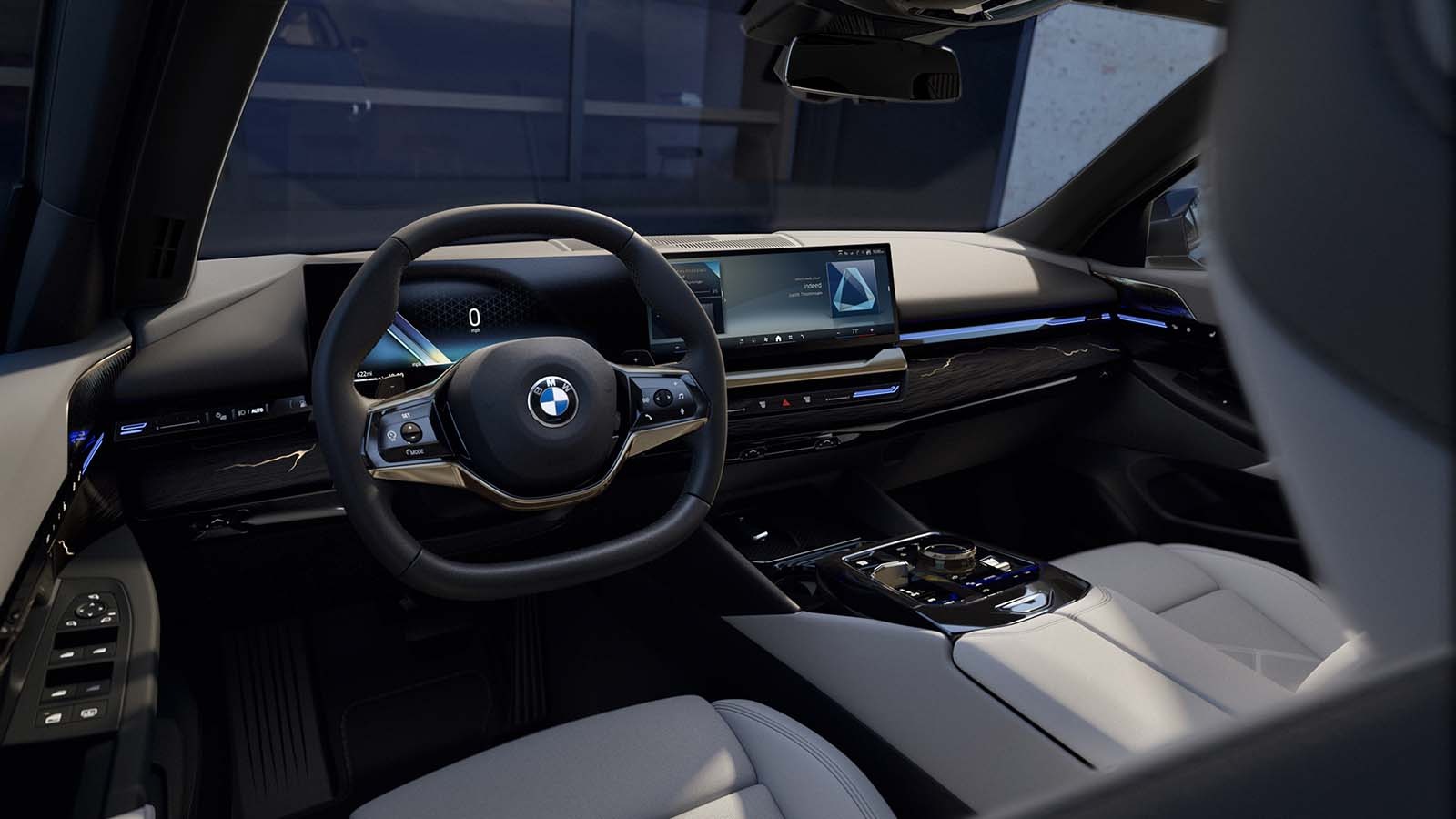 2025 BMW 5 Series Sedan Steering Wheel