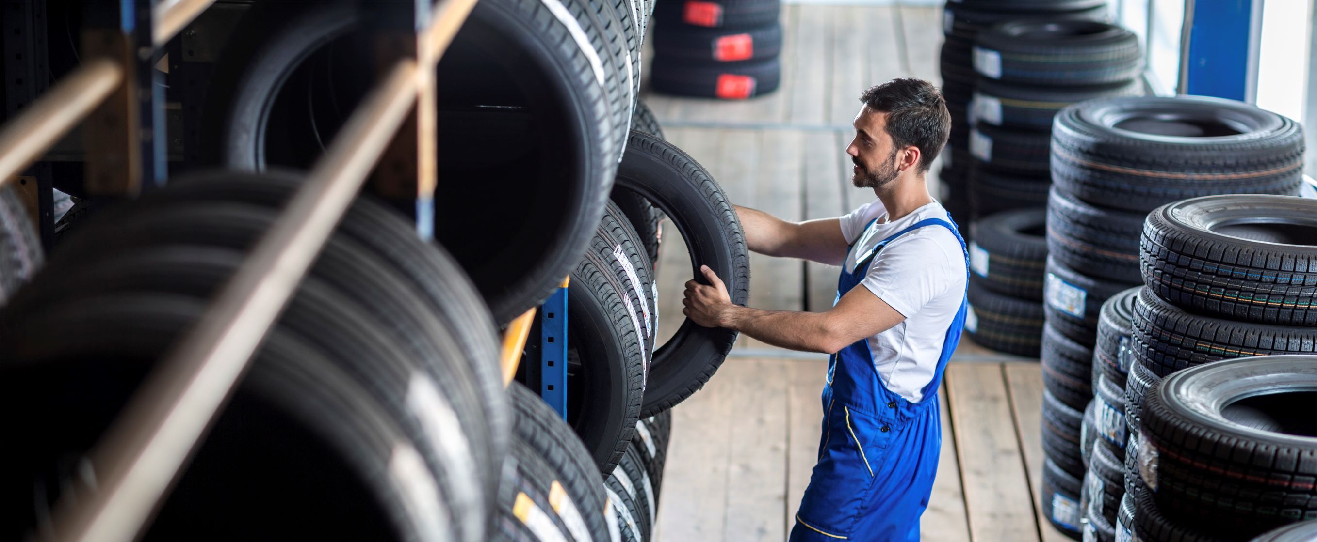 Get New Tires From Our Tire Center!