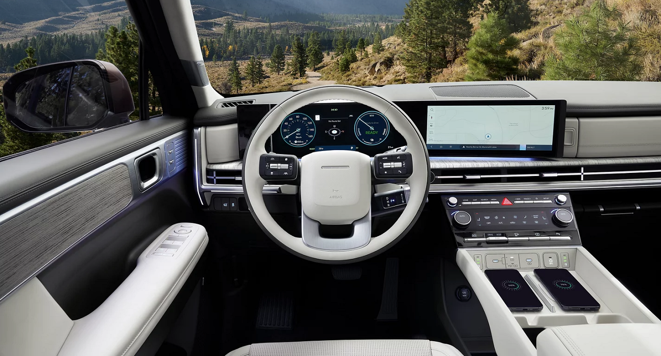 2025 Hyundai SANTA FE Hybrid Front Cabin