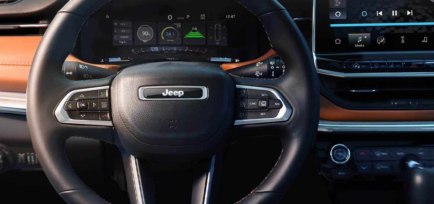 2025 Jeep Compass Heated Steering Wheel
