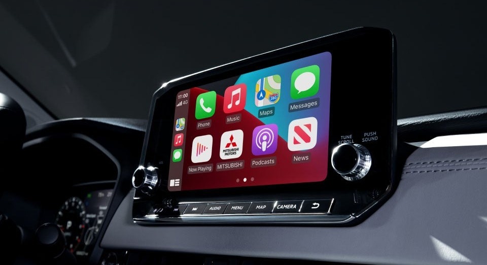 2025 Mitsubishi Outlander PHEV Infotainment Screen