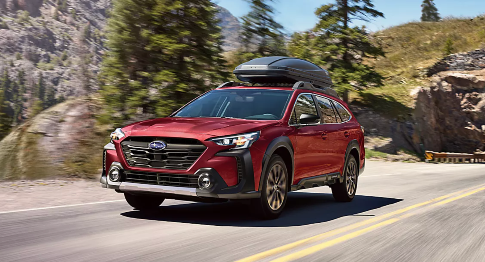 2025 Subaru Outback in Crimson Red Pearl