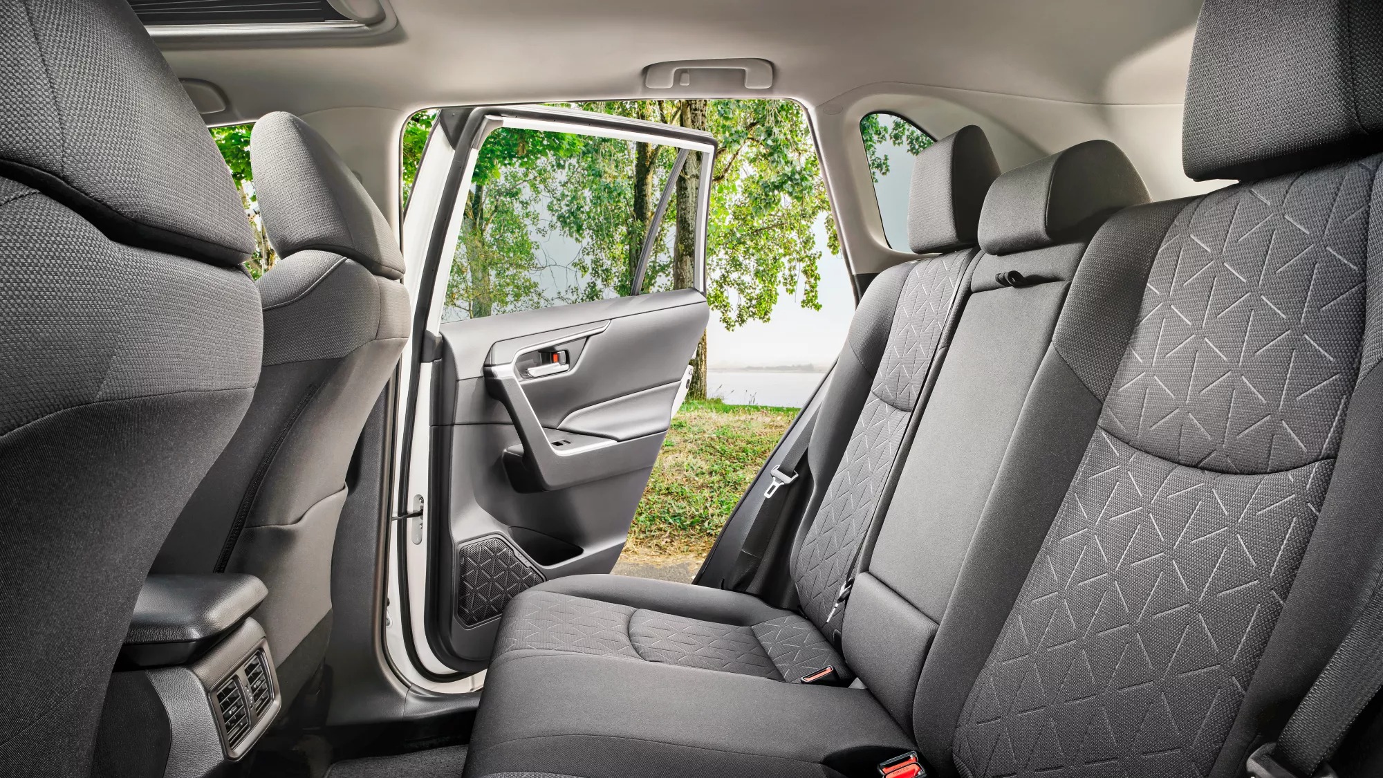 2025 Toyota RAV4 Rear Seating Area