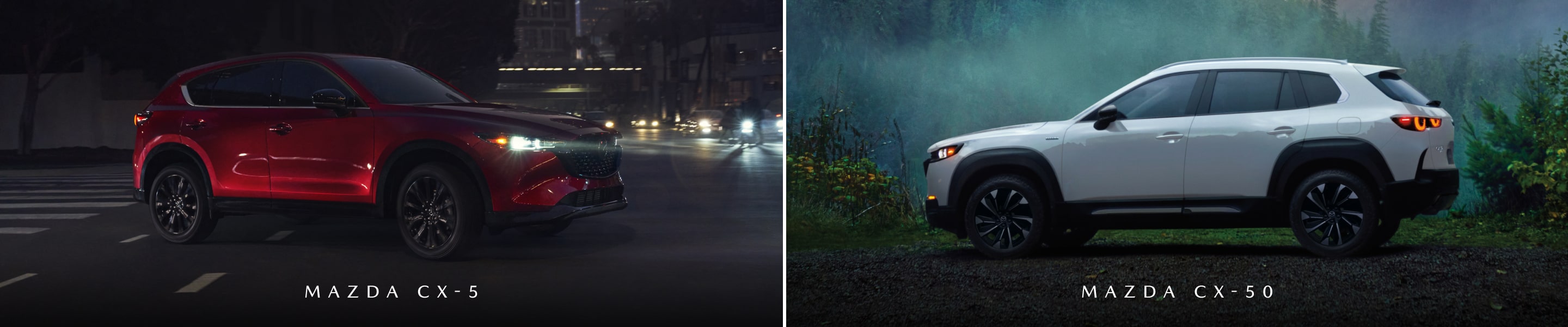 Mazda CX-5 Vs. Mazda CX-50