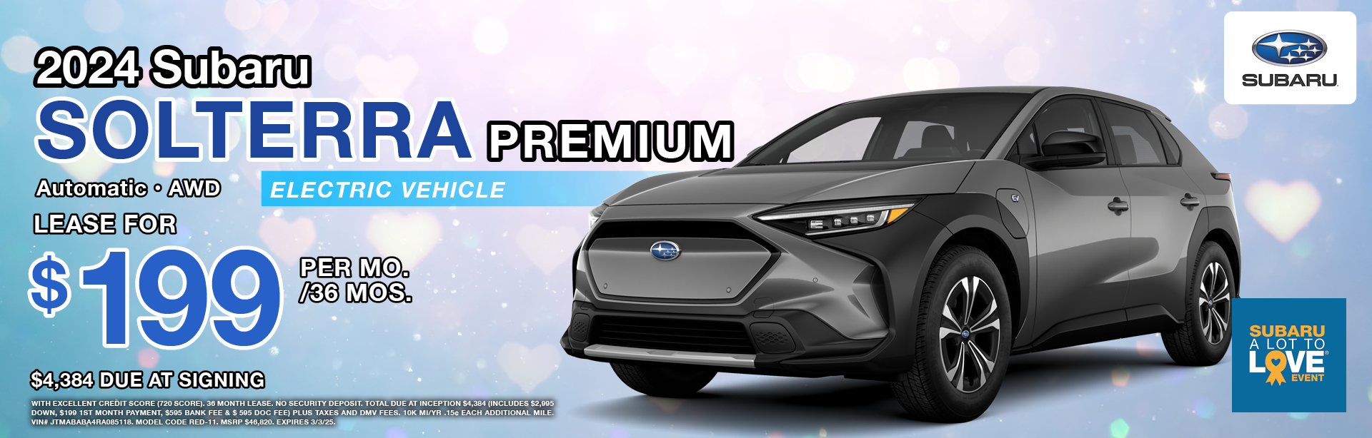 New Subaru Vehicle Specials in NJ | Subaru of Morristown