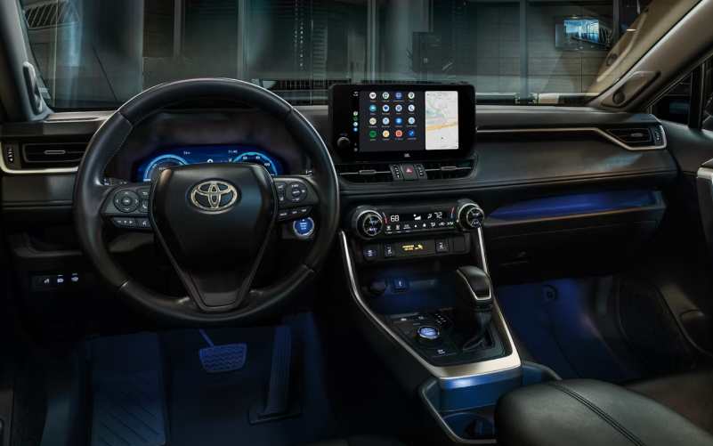 2025 RAV4 Hybrid Dashboard