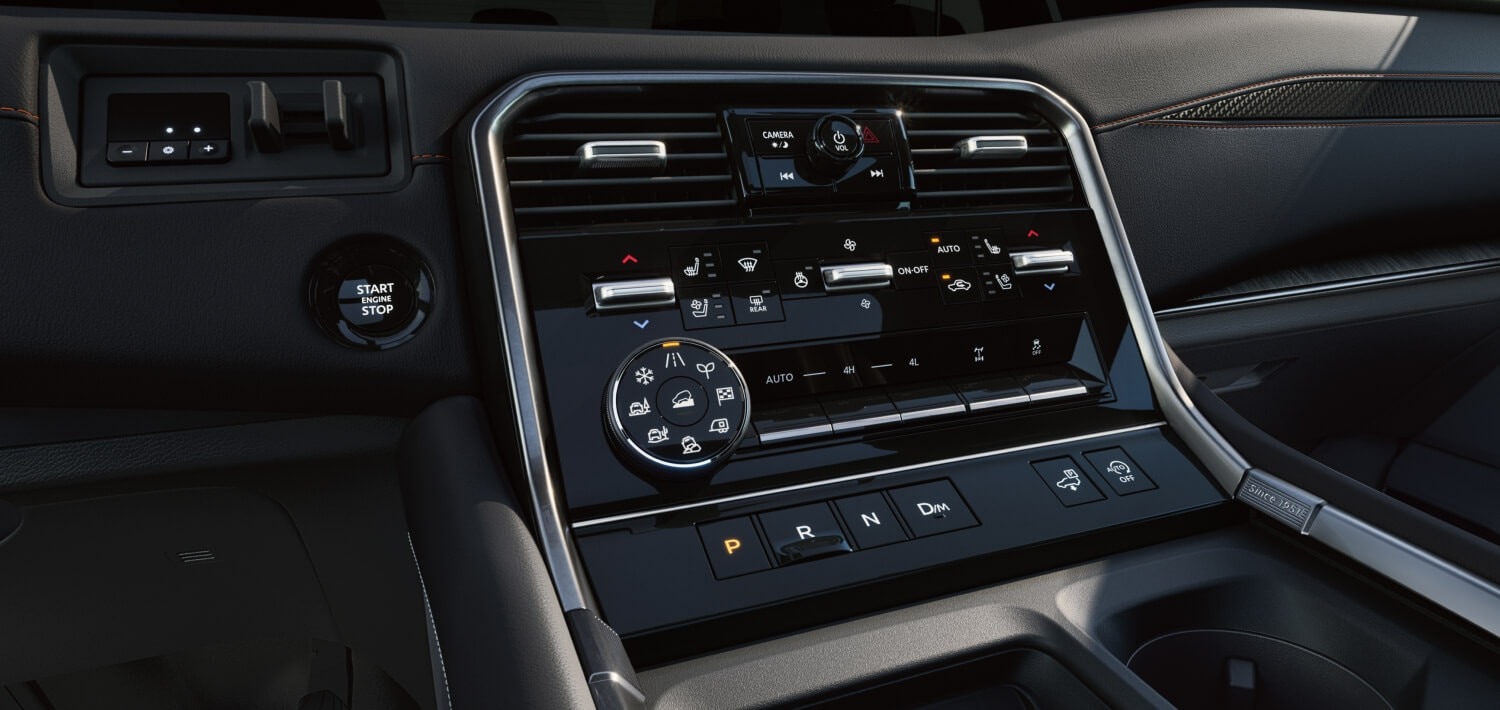 2025 Nissan Armada Center Console