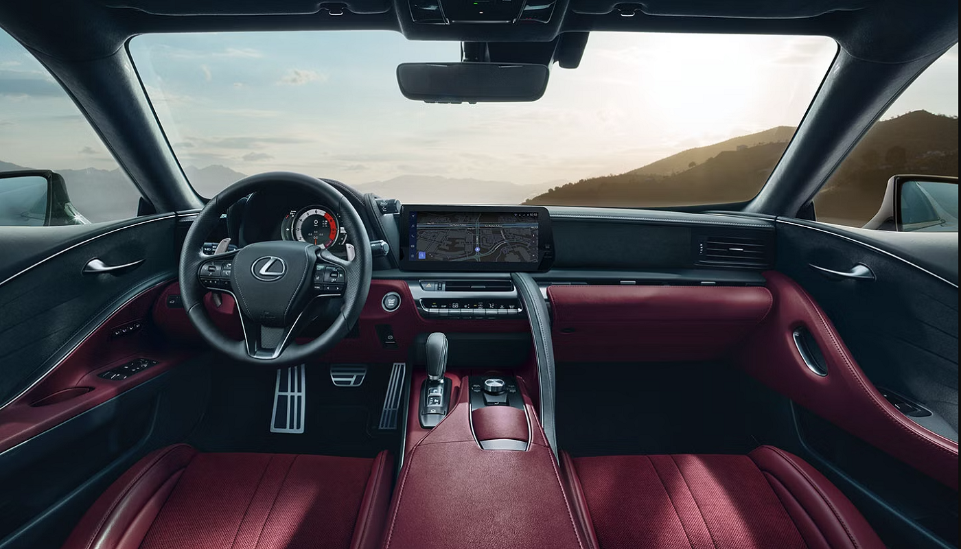 2025 Lexus LC 500 Front Cabin