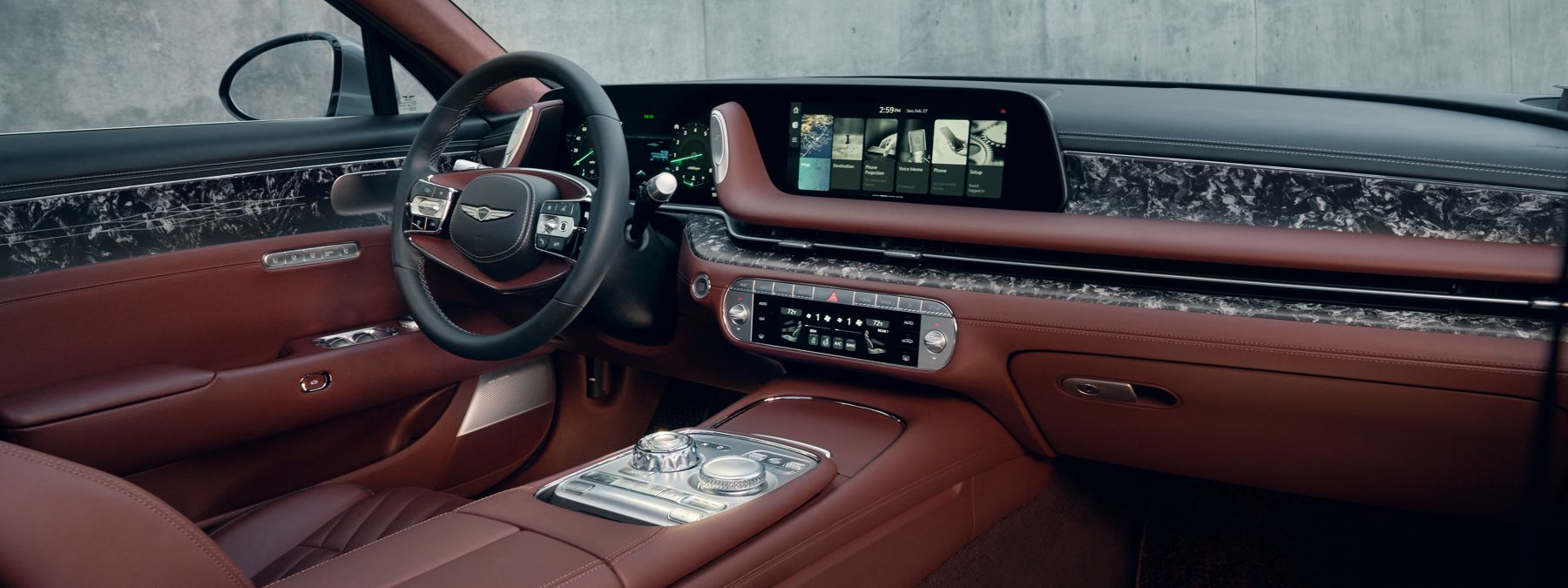 2025 Genesis G90 Cockpit