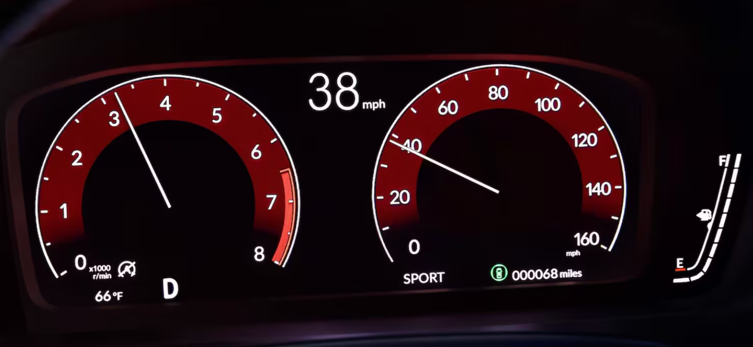 2025 Honda Civic Gauge Cluster