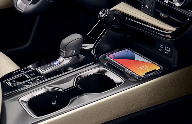 2025 NX 350 Black Open-Pore Wood Trim