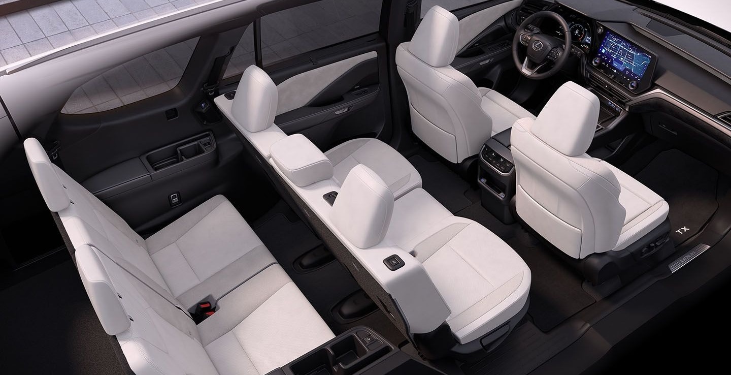 2025 Lexus TX 350 Interior Layout