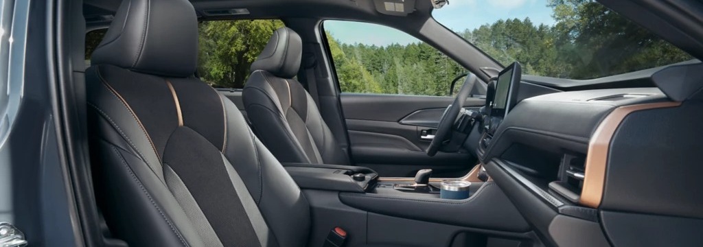 2025 Toyota Grand Highlander Front Row Seating