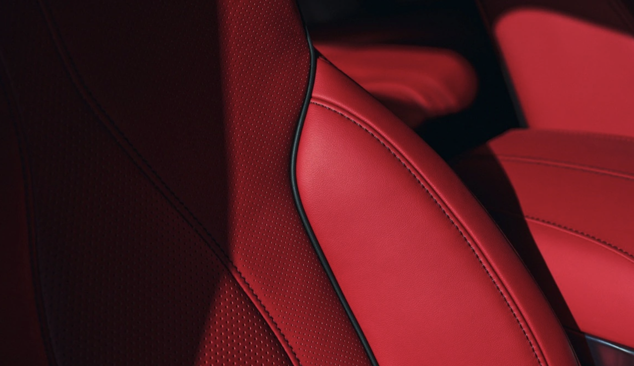 2025 Acura RDX SH-AWD A-Spec Advance Package Red Interior