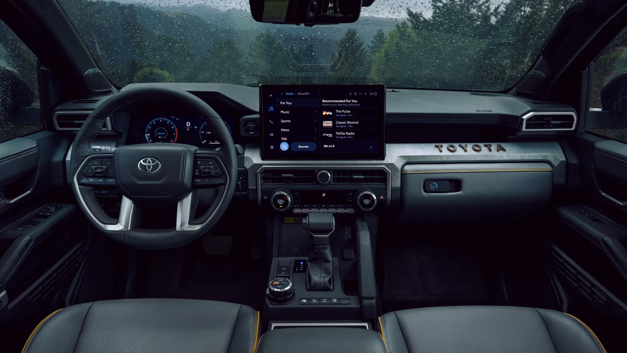 2025 Toyota 4Runner Dashboard