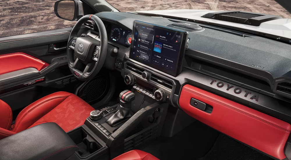 2025 Toyota Tacoma Front Cabin
