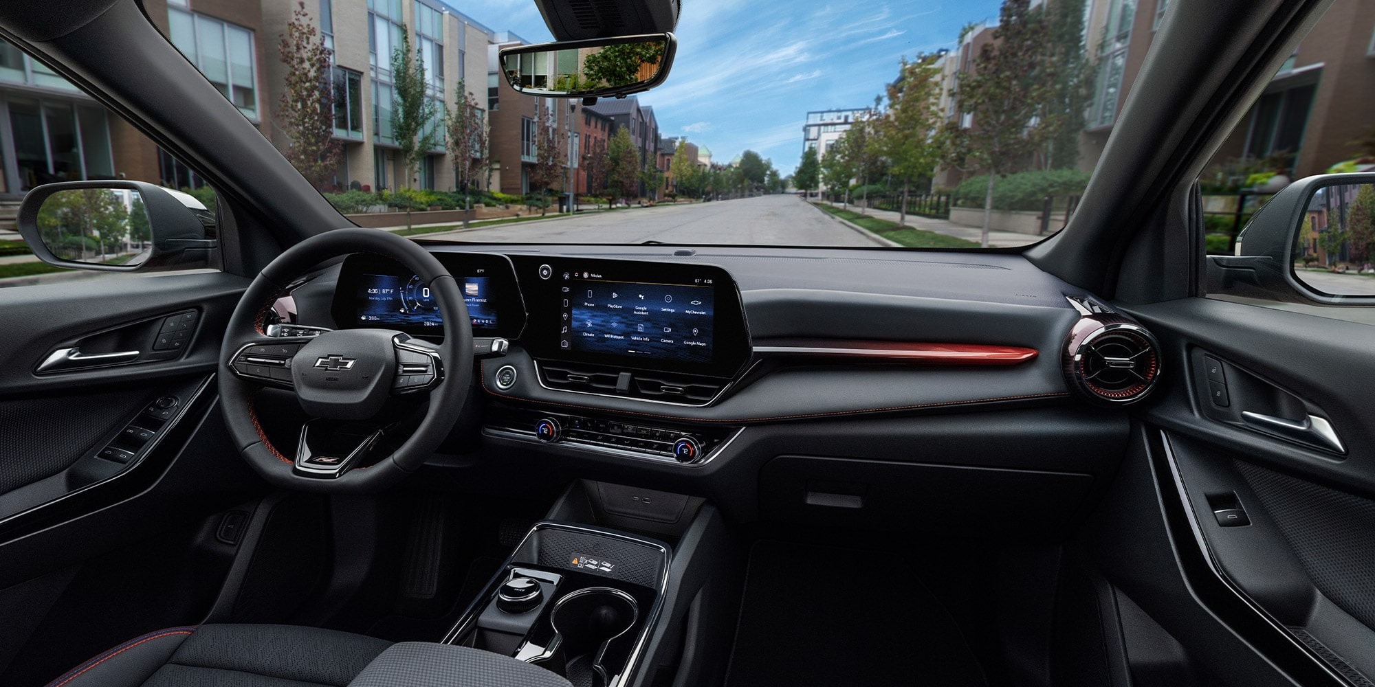 El interior te rodea de modernas tecnologías y grandes comodidades.