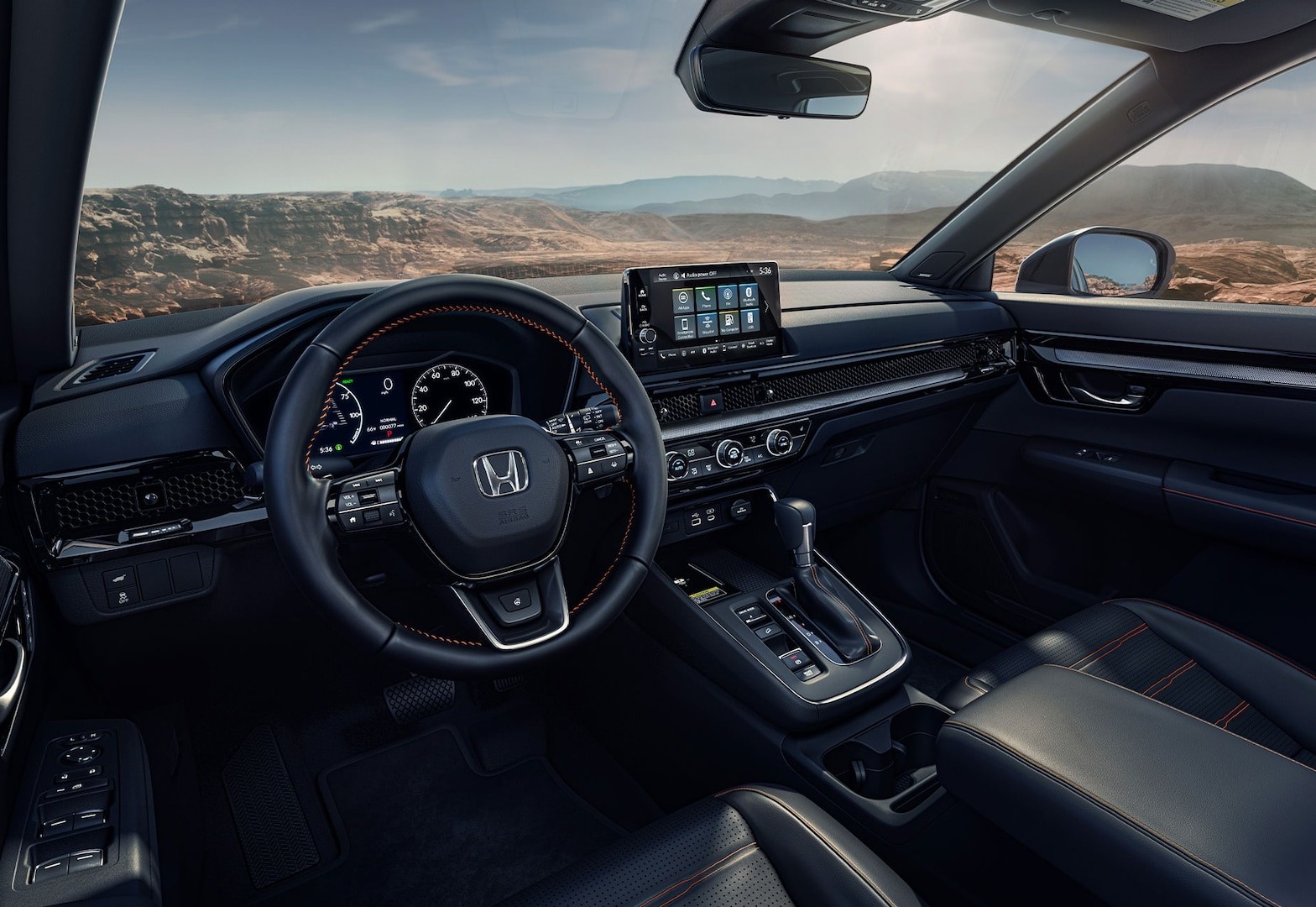 2025 Honda CR-V Hybrid Sport Cabin