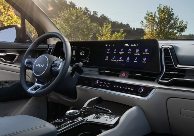 2025 Sportage Hybrid Dashboard