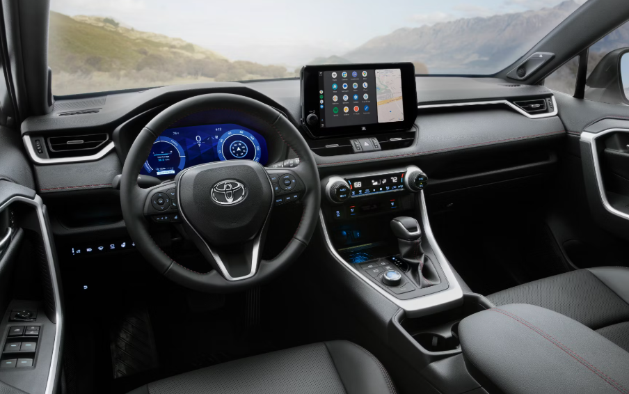 2025 RAV4 Plug-in Hybrid Dashboard
