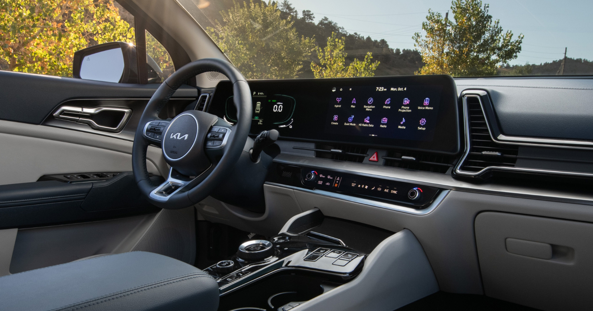 2025 Kia Sportage Hybrid Cockpit