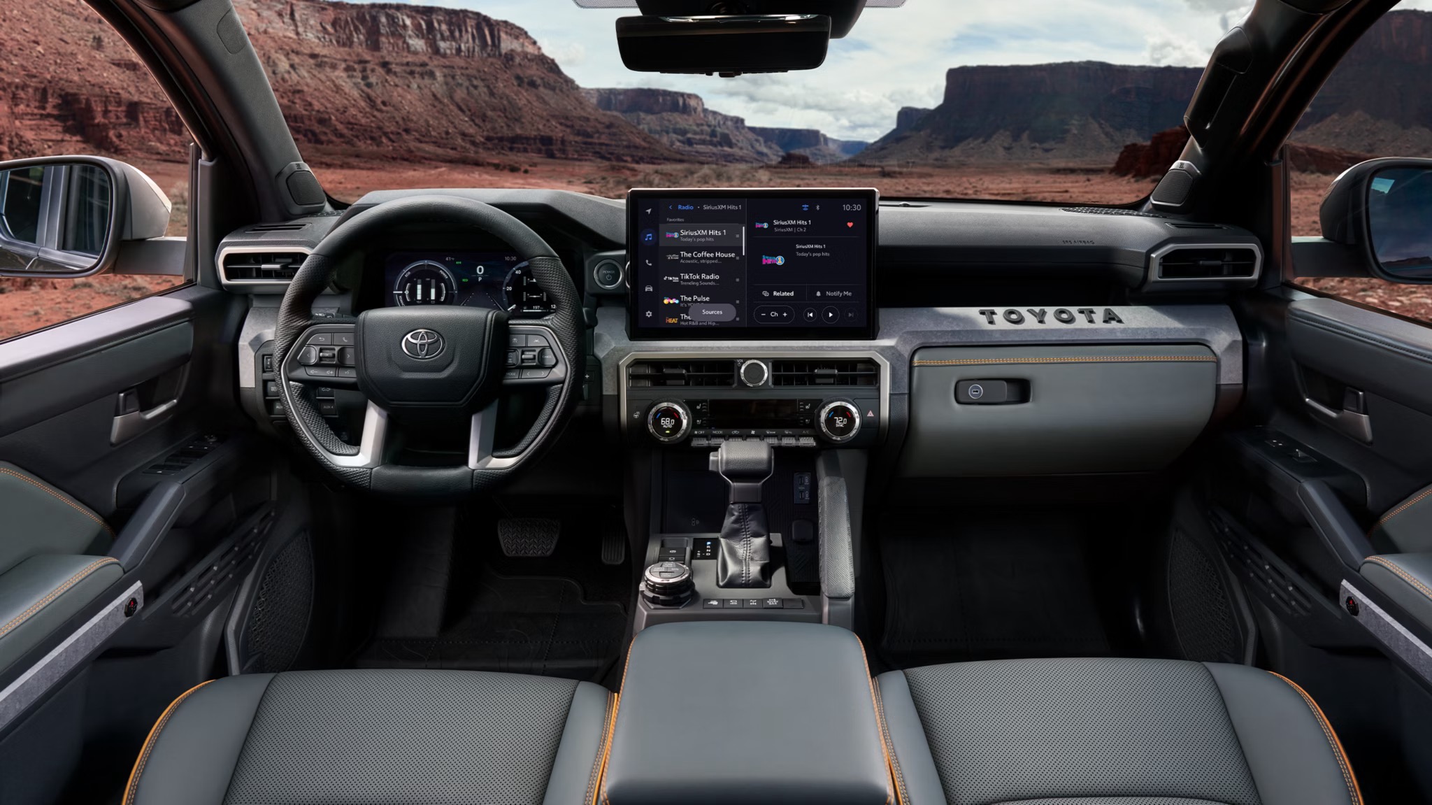 2025 Toyota Tacoma Front Cabin