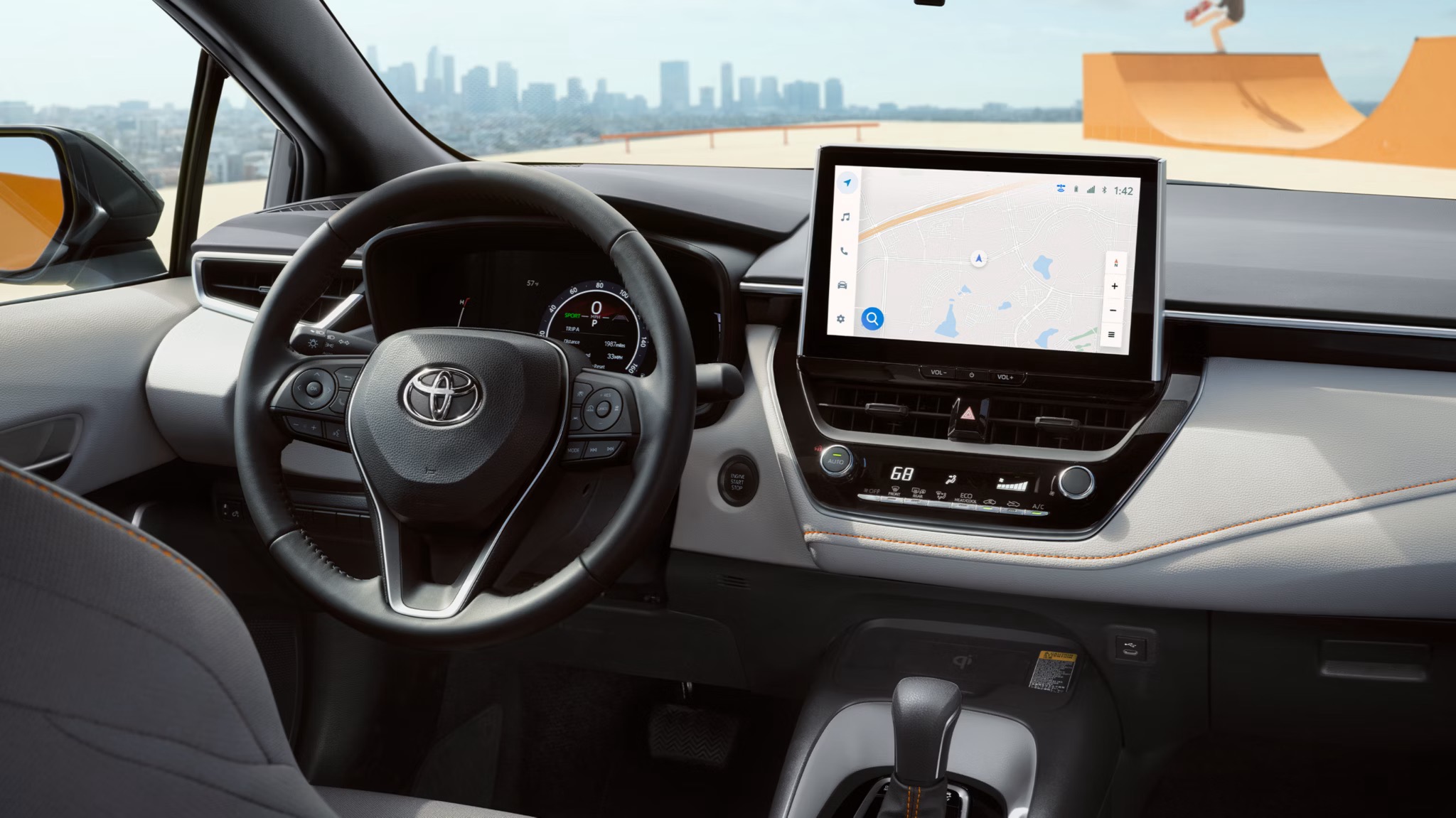 2025 Toyota Corolla Front Dashboard