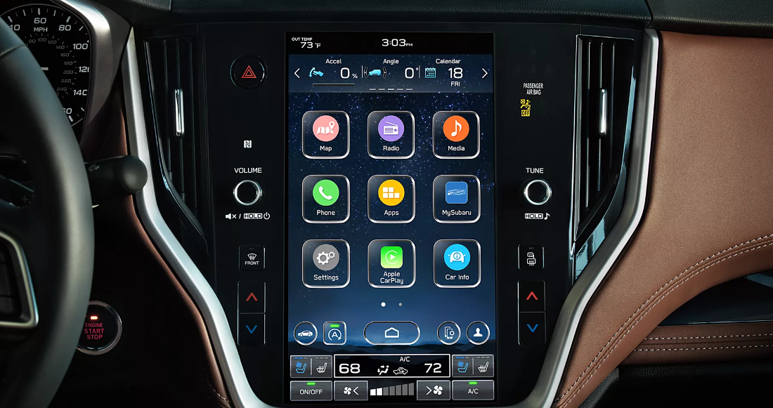 2025 Subaru Legacy Touchscreen