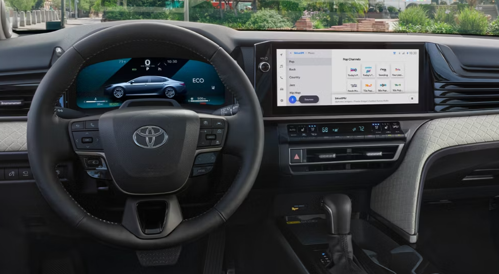 2025 Camry Dashboard