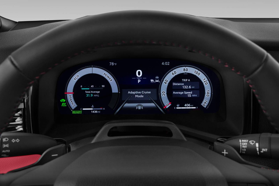 2025 Toyota Camry SE Digital Instrument Cluster