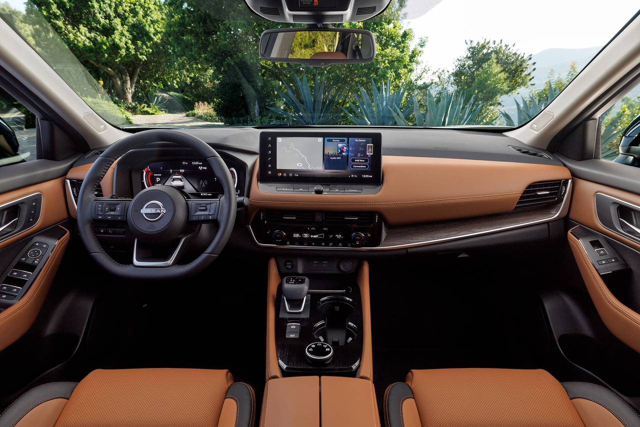 2025 Nissan Rogue Platinum AWD Dashboard