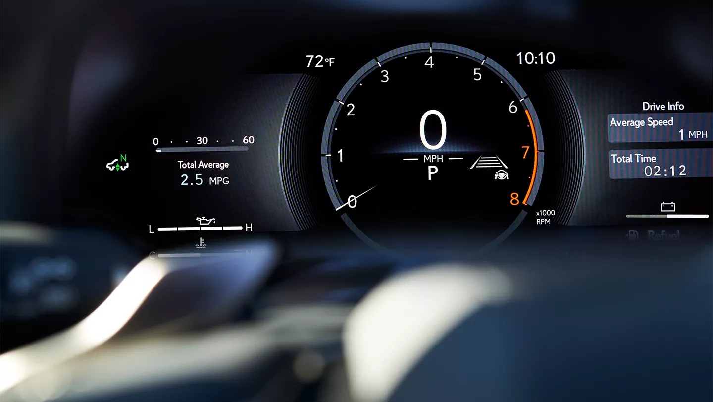 2025 Lexus LX 600 Multi-Information Display