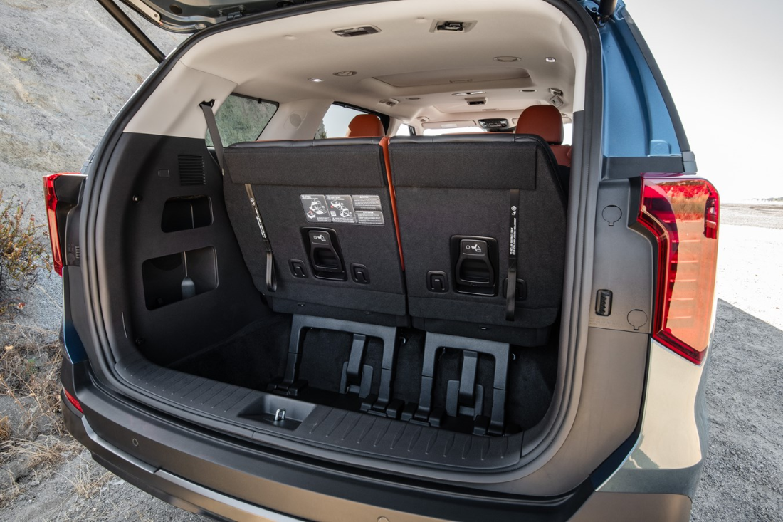 2025 Kia Carnival Cargo Area